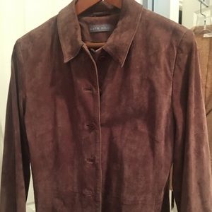 Brown Suede Jacket- Kate Hill